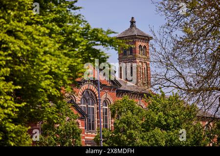 Tameside GTR Manchester Ashton-under-Lyne ancien The Albion considéré comme la plus grande école du dimanche au monde lors de son ouverture Banque D'Images