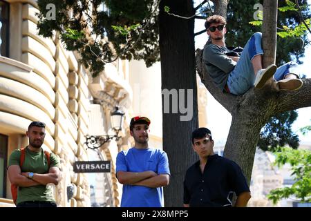 Monte Carlo, Monaco. 26 mai 2024. Atmosphère du circuit. Championnat du monde de formule 1, Rd 8, Grand Prix de Monaco, dimanche 26 mai 2024. Monte Carlo, Monaco. Crédit : James Moy/Alamy Live News Banque D'Images