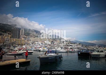 Monaco, Principauté de Monaco. 26 mai 2024. Port de Monaco lors du GP de Monaco, 23-26 mai 2024 Montecarlo, championnat du monde de formule 1 2024. Crédit : Agence photo indépendante/Alamy Live News Banque D'Images