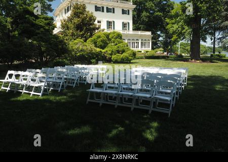 Le manoir de Glen Foerd est utilisé pour les fêtes et les événements. Banque D'Images