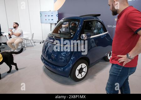 Madrid, Espagne. 26 mai 2024. Car est exposée à Madrid car Experience, le salon automobile de Madrid, au salon Ifema de Madrid, le 26 mai 2024 à Madrid, Espagne (photo d'Oscar Gonzalez/Sipa USA) crédit : Sipa USA/Alamy Live News Banque D'Images