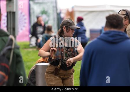 Seattle, États-Unis. 26 mai 2024. Le 53e festival annuel de la vie folklorique jour trois au Seattle Center. L'événement apporte quatre jours complets de musique, d'art, de nourriture et de divertissement à Seattle. Crédit : James Anderson/Alamy Live News Banque D'Images