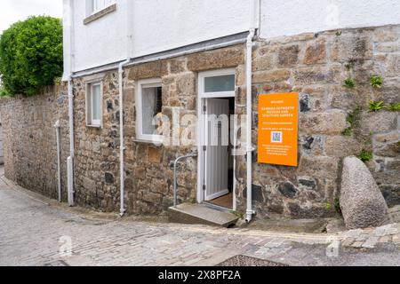 Le musée Barbara Hepworth sur Barnoon Hill, St Ives, Cornouailles Banque D'Images