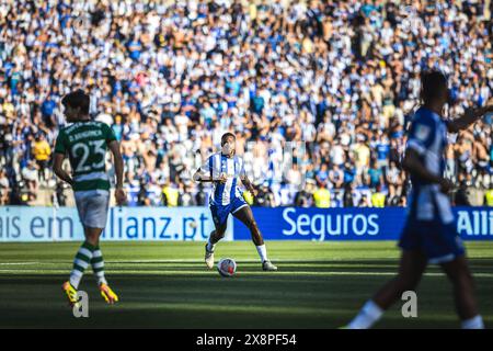 Otávio Edmilson da Silva Monteiro, bien connu sous le nom de Otávio du FC Porto en action lors de la finale de la Coupe du Portugal entre le FC Porto et le Sporting CP à l'Estadio Nacional do Jamor. (Score final : FC Porto 2 - 1 Sporting CP) (photo Henrique Casinhas / SOPA images/SIPA USA) Banque D'Images