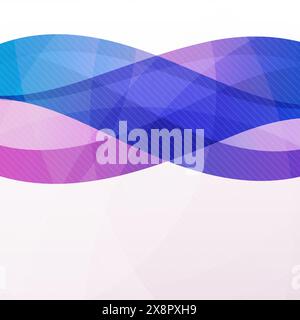 Un fond abstrait vibrant rempli de diverses lignes colorées créant une composition dynamique et énergique. Illustration de Vecteur