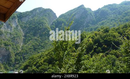 Sommets de haute montagne Banque D'Images