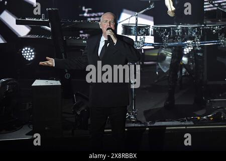 LONDRES, ANGLETERRE - MAI 26 : Neil Tennant de « Pet Shop Boys » se produisant au KOKO le 26 mai 2024 à Londres, Angleterre. CAP/Mar ©Mar/Capital Pictures Credit : Capital Pictures/Alamy Live News Banque D'Images