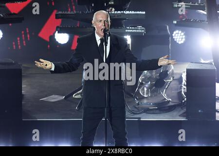 LONDRES, ANGLETERRE - MAI 26 : Neil Tennant de « Pet Shop Boys » se produisant au KOKO le 26 mai 2024 à Londres, Angleterre. CAP/Mar ©Mar/Capital Pictures Credit : Capital Pictures/Alamy Live News Banque D'Images