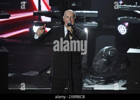 LONDRES, ANGLETERRE - MAI 26 : Neil Tennant de « Pet Shop Boys » se produisant au KOKO le 26 mai 2024 à Londres, Angleterre. CAP/Mar ©Mar/Capital Pictures Credit : Capital Pictures/Alamy Live News Banque D'Images