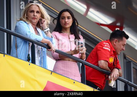 Monte Carlo, Monaco. 26 mai 2024. Pascale Leclerc et Alexandra Saint Mleux sont en tête du Grand Prix de F1 de Monaco sur le circuit de Monaco le 26 mai 2024 à Monte-Carlo, Monaco. (Crédit image : © Beata Zawrzel/ZUMA Press Wire) USAGE ÉDITORIAL SEULEMENT! Non destiné à UN USAGE commercial ! Banque D'Images