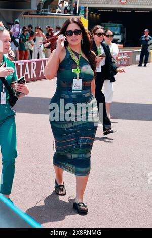 27 mai 2024, circuit de Monaco, Monte Carlo, Grand Prix de formule 1 Monaco 2024, sur la photo le modèle de grande taille Ashley Graham est un modèle américain. Banque D'Images