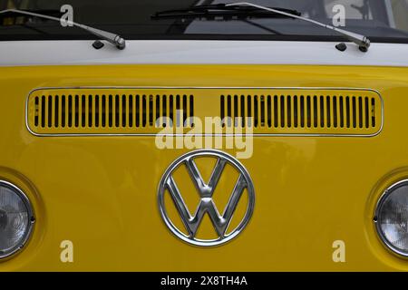 Symbole photo bus VW Banque D'Images