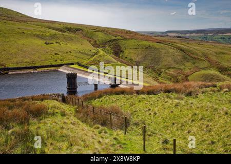 Réservoir Scout Moor, Rossendale Banque D'Images