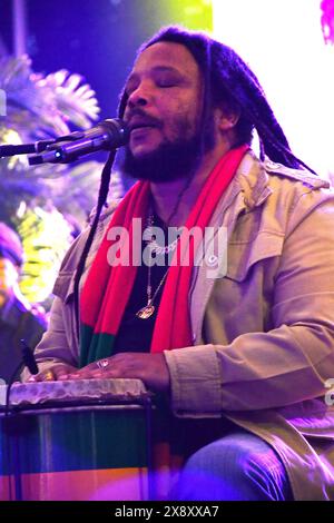Napa, États-Unis. 26 mai 2024. Stephen Marley se produit pendant 2024 BottleRock à Napa Valley Expo le 26 mai 2024 à Napa, Californie. Photo : C Flanigan/imageSPACE/SIPA USA crédit : SIPA USA/Alamy Live News Banque D'Images