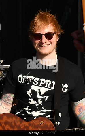 Napa, États-Unis. 26 mai 2024. Ed Sheeran/Sipa USA crédit : Sipa USA/Alamy Live News Banque D'Images