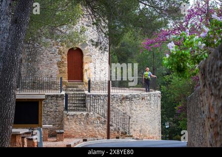 France, Bouches-du-Rhône, pays d'Aix, Grand site Sainte-victoire, le Tholonet, moulin de Cézanne Banque D'Images