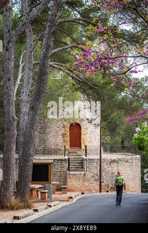 France, Bouches-du-Rhône, pays d'Aix, Grand site Sainte-victoire, le Tholonet, moulin de Cézanne Banque D'Images