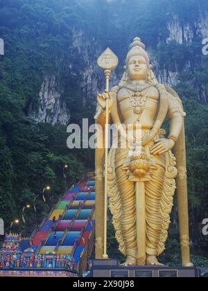 Batsu Caves Hindu Temple Kuala Lumpur Malaisie, se Asie TV000704 Banque D'Images