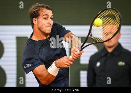 Felipe MELIGENI ALVES du Brésil lors de la troisième journée du tournoi de tennis Roland-Garros 2024, ATP et WTA Grand Chelem le 28 mai 2024 au stade Roland-Garros à Paris, France - photo Matthieu Mirville / DPPI Banque D'Images