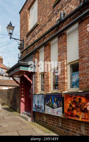 Le Palace Cinema indépendant maison de photos extérieur dans le centre-ville Malton North Yorkshire Angleterre Royaume-Uni GB Grande-Bretagne Banque D'Images