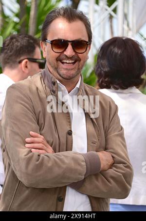 Henri Leconte Photocall du film documentaire 'Nasty, More than Just Tennis' 77e Festival de Cannes 24 mai 2024 crédit:Jacky Godard/Photo12 Banque D'Images