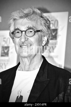 Wim Wenders, pour recevoir le Prix spécial du jury œcuménique Prix du jury œcuménique 77e Festival de Cannes 24 mai 2024 crédit:Jacky Godard/Photo12 Banque D'Images