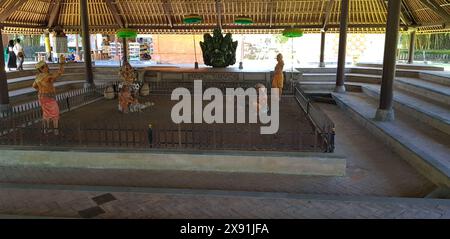 Temple Pura Taman Ayun Bali Banque D'Images