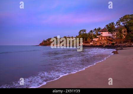 Chacala, Nayarit, Mexique. Banque D'Images