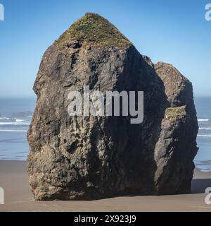 Meyer's Creek Beach se trouve sur la côte sud de l'Oregon, et est l'une des plages les plus pittoresques de la côte ouest. Banque D'Images