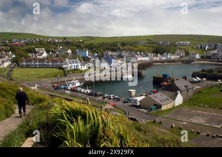 Portpatrick, Dumfries & Galloway, Écosse Banque D'Images