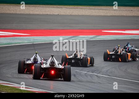 03 SETTE CAMARA Sergio (soutien-gorge), ERT Formula E Team, ERT X24, action lors de l'ePrix de Shanghai 2024, 8e meeting du Championnat du monde ABB FIA Formula E 2023-24, sur le circuit international de Shanghai du 24 au 26 mai 2024 à Shanghai, Chine Banque D'Images