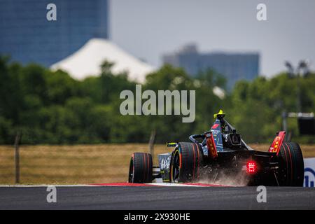 03 SETTE CAMARA Sergio (soutien-gorge), ERT Formula E Team, ERT X24, action lors de l'ePrix de Shanghai 2024, 8e meeting du Championnat du monde ABB FIA Formula E 2023-24, sur le circuit international de Shanghai du 24 au 26 mai 2024 à Shanghai, Chine Banque D'Images