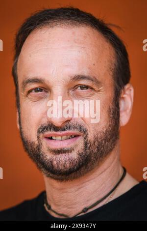 Michel FERRACCI lors de la première journée du tournoi de tennis Roland-Garros 2024, ATP et WTA Grand Chelem le 26 mai 2024 au stade Roland-Garros à Paris Banque D'Images