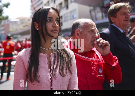 Alexandra Saint Mleux, portrait lors du Grand Prix de formule 1 de Monaco 2024, 8ème manche du Championnat du monde de formule 1 2024 du 23 au 26 mai 2024 sur le circuit de Monaco, à Monaco Banque D'Images