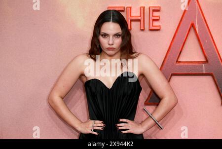 Dafne Keen assiste à la première Acolyte UK à Odeon luxe à Leicester Square, Londres, Angleterre. Banque D'Images