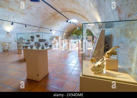 Musée municipal de Ciutadella, Bastió de sa font, Ciutadella, Minorque, Îles Baléares, Espagne Banque D'Images