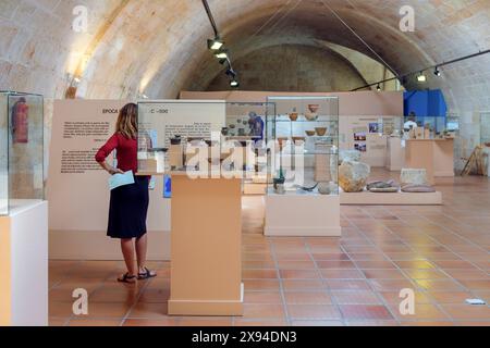 Musée municipal de Ciutadella, Bastió de sa font, Ciutadella, Minorque, Îles Baléares, Espagne Banque D'Images