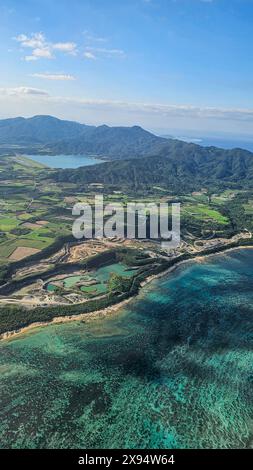 Aérienne d'Ishigaki, groupe d'îles Yaeyama, Japon, Asie Banque D'Images