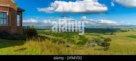 Vue du paysage de Kloppenheim Country Estate, Machadodorp, Province de Mpumalanga, Afrique du Sud, Afrique Banque D'Images