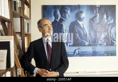 Robert BADINTER - date : 20000601 ©John Foley/Opale.photo Banque D'Images