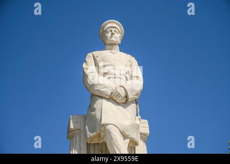 Monument, Helmuth Karl Bernhard von Moltke, Grosser Stern, Tiergarten, Mitte, Berlin, Allemagne, Denkmal, Helmuth Karl Bernhard von Moltke, Großer Stern Banque D'Images