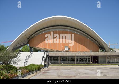 Maison des cultures du monde, John-Foster-Dulles-Allee, Tiergarten, Berlin, Allemagne, Haus der Kulturen der Welt, John-Foster-Dulles-Allee, Tiergarten, Berl Banque D'Images