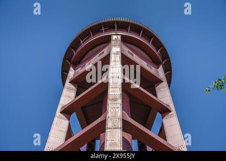 Château d'eau, Parc naturel de Schöneberger Südgelände, Prellerweg, Schöneberg, Berlin, Allemagne, Wasserturm, Naturpark Schöneberger Südgelände, Prellerweg, Banque D'Images