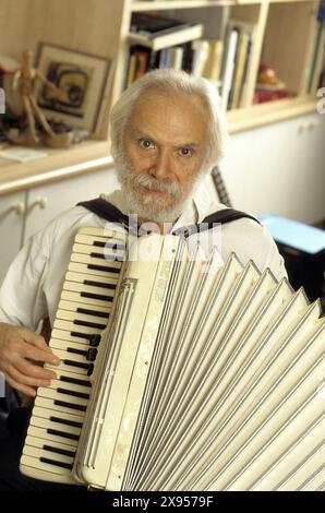 MOUSTAKI Georges - date : 20000101 ©John Foley/Opale.photo Banque D'Images