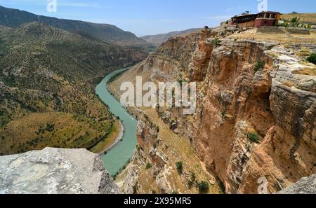 Une vue de Botan Valley à Siirt, Turquie Banque D'Images