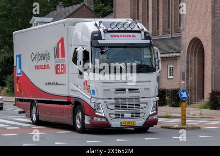 Camion C-Rijbewijs Nelen Verkeersschool à Amsterdam pays-Bas 28-5-2024 Banque D'Images