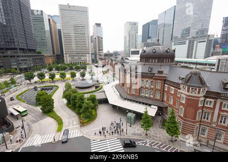 Tokyo, Japon. 23 mai 2024. Vue sur les oiseaux de la gare de Tokyo. (Crédit image : © Stanislav Kogiku/SOPA images via ZUMA Press Wire) USAGE ÉDITORIAL SEULEMENT! Non destiné à UN USAGE commercial ! Banque D'Images