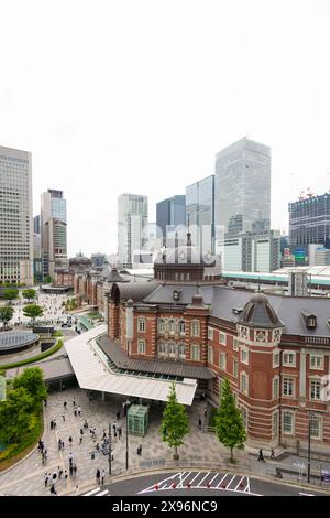 Tokyo, Japon. 23 mai 2024. Vue sur les oiseaux de la gare de Tokyo. (Crédit image : © Stanislav Kogiku/SOPA images via ZUMA Press Wire) USAGE ÉDITORIAL SEULEMENT! Non destiné à UN USAGE commercial ! Banque D'Images
