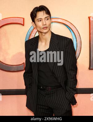 Manny Jacinto assiste à la première britannique de 'The Acolyte' qui s'est tenue à l'Odeon luxe, Leicester Square, Londres. Banque D'Images