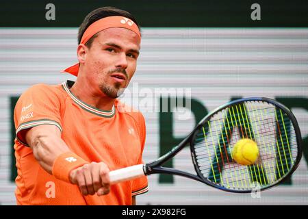 Paris, France, France. 29 mai 2024. Daniel ALTMAIER d'Allemagne lors de la quatrième journée de Roland-Garros 2024, Open de France 2024, tournoi de tennis du Grand Chelem au stade Roland-Garros le 29 mai 2024 à Paris, France. (Crédit image : © Matthieu Mirville/ZUMA Press Wire) USAGE ÉDITORIAL SEULEMENT! Non destiné à UN USAGE commercial ! Banque D'Images